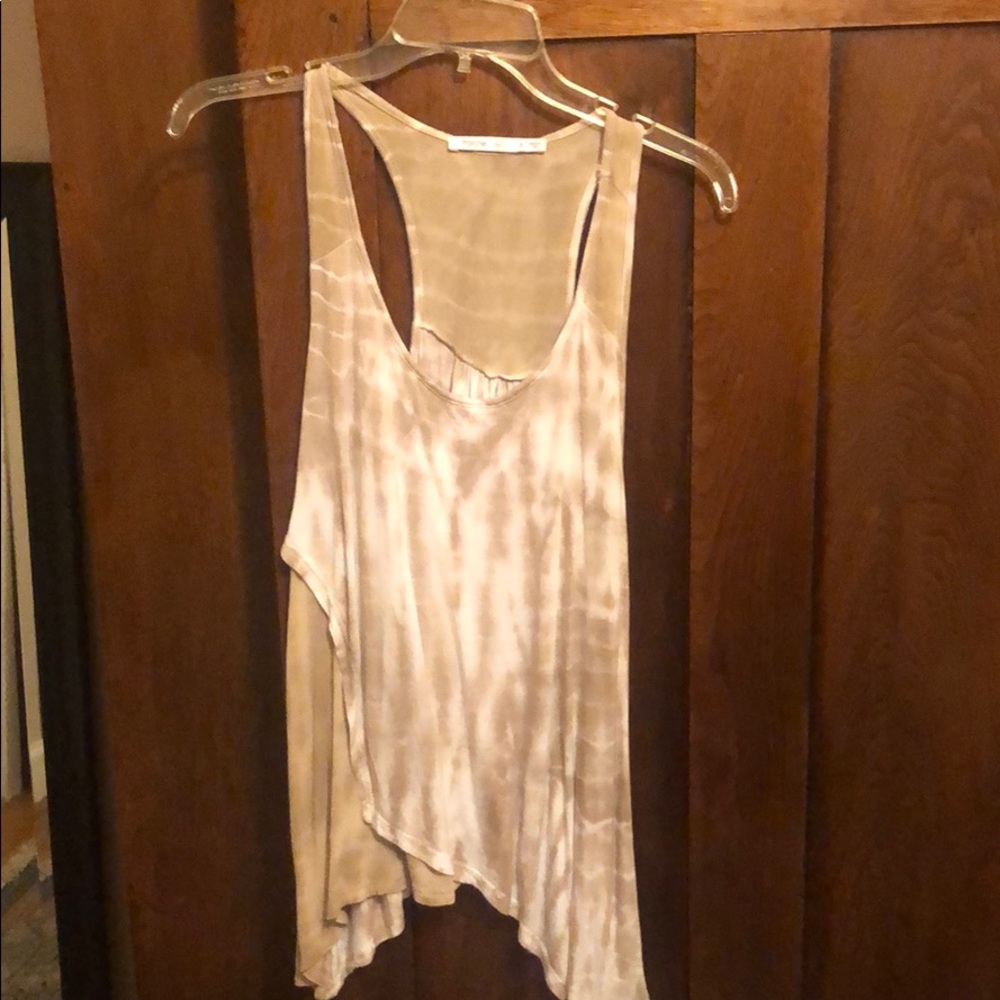 Razorback tank top! Gray tie dye